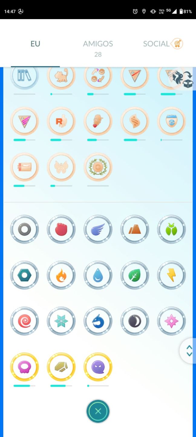 Conta Pokémon GO LV.72