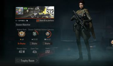 Conta Arena Breakout Mobile | 40 M no Armazém | Skins Rara |
