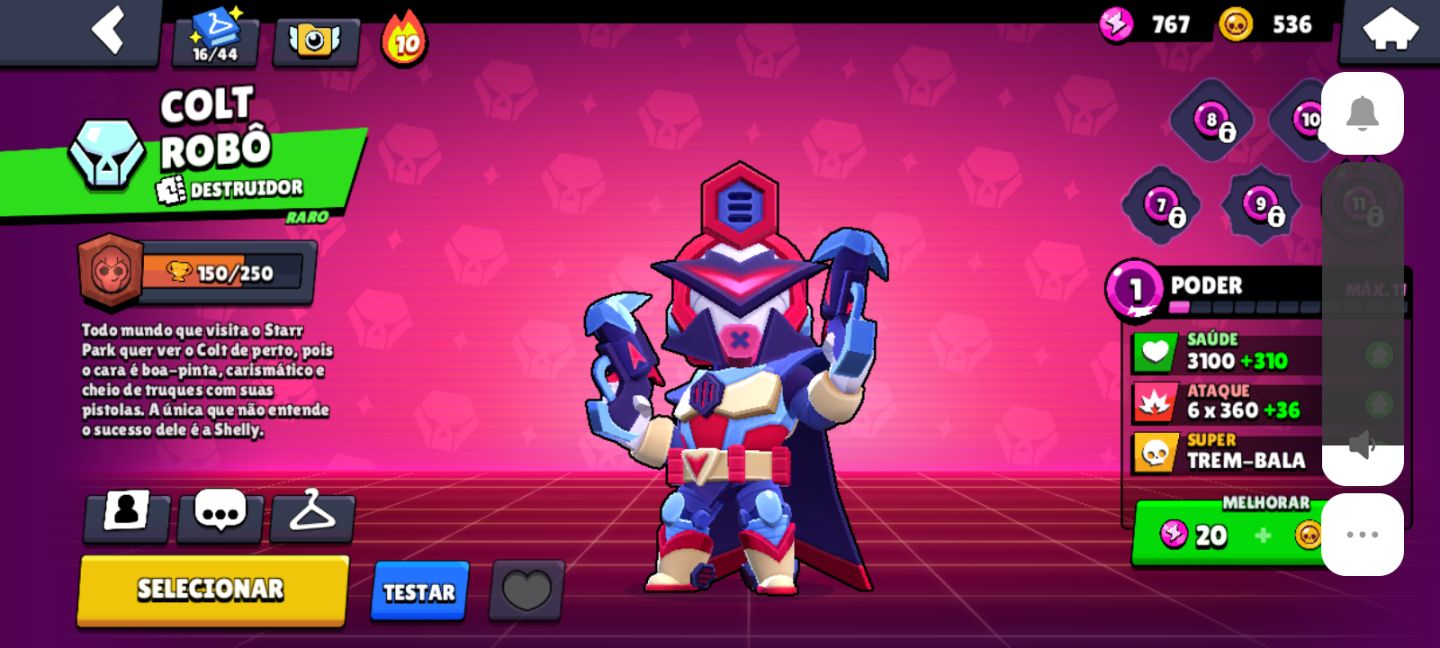 CONTA BRAWL STARS