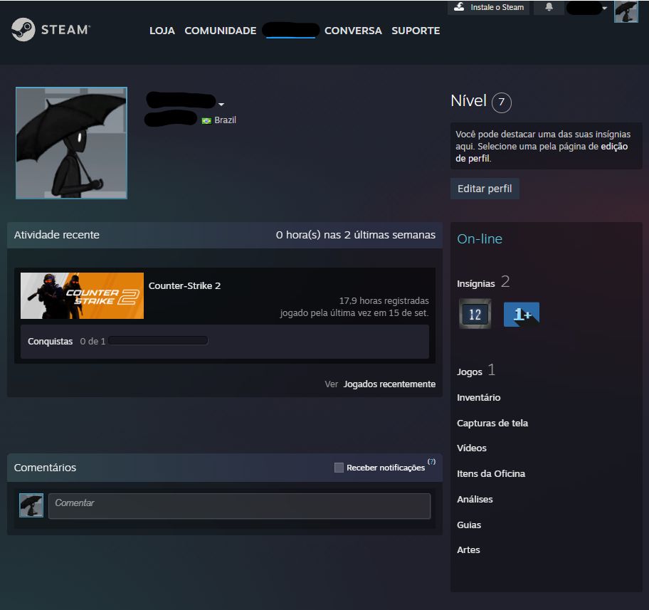 CONTA ANTIGA CS2 PRIME - 4 MEDALHAS (PREMIER DISPONIVEL) - 100% SEGURO!