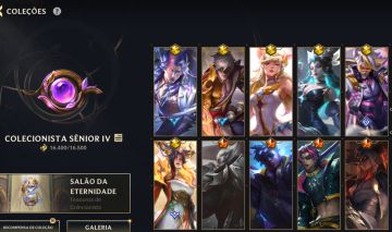 Conta com bom gasto e nova skin prestígio Vlad, Syndra e Morgana