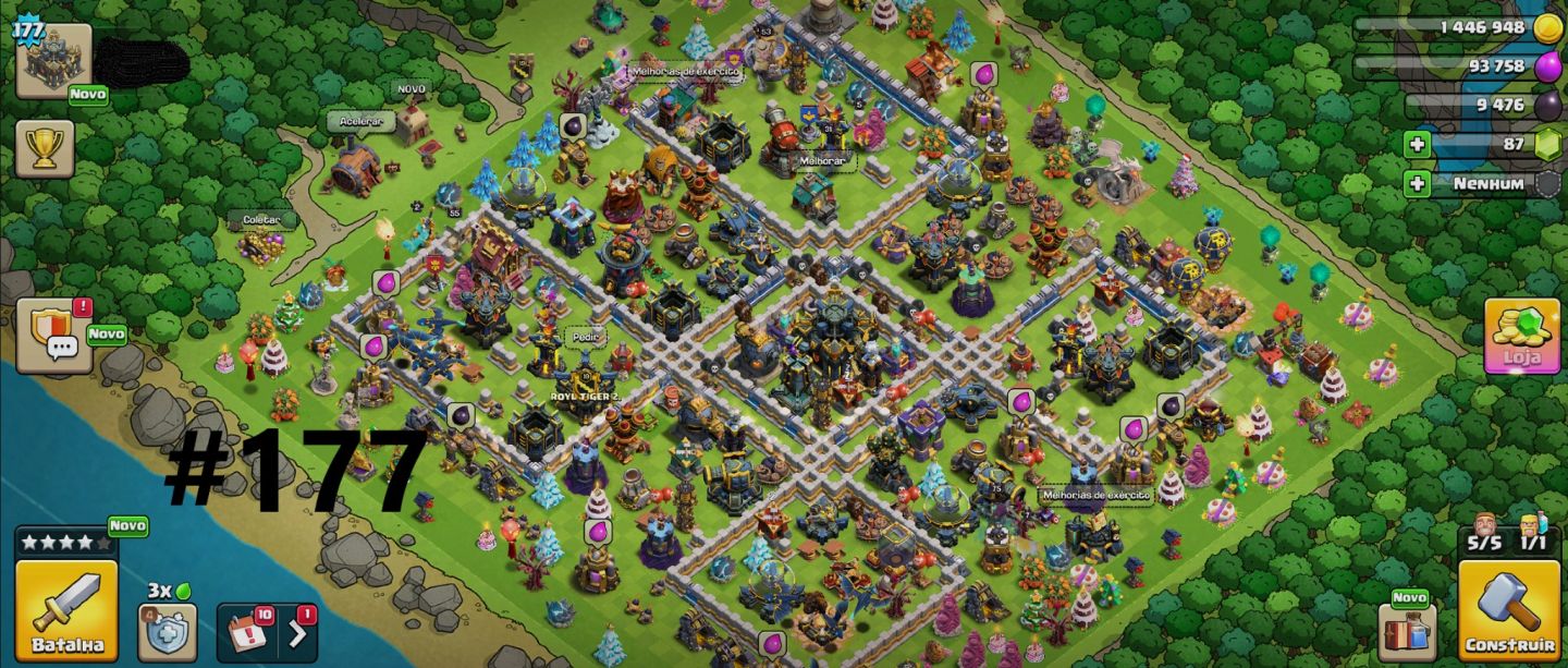 PROMOÇÃO ESPECIAL: CONTAS CV 17 e 18 CLASH OF CLANS FULL ACESSO COM SEGURANÇA!!