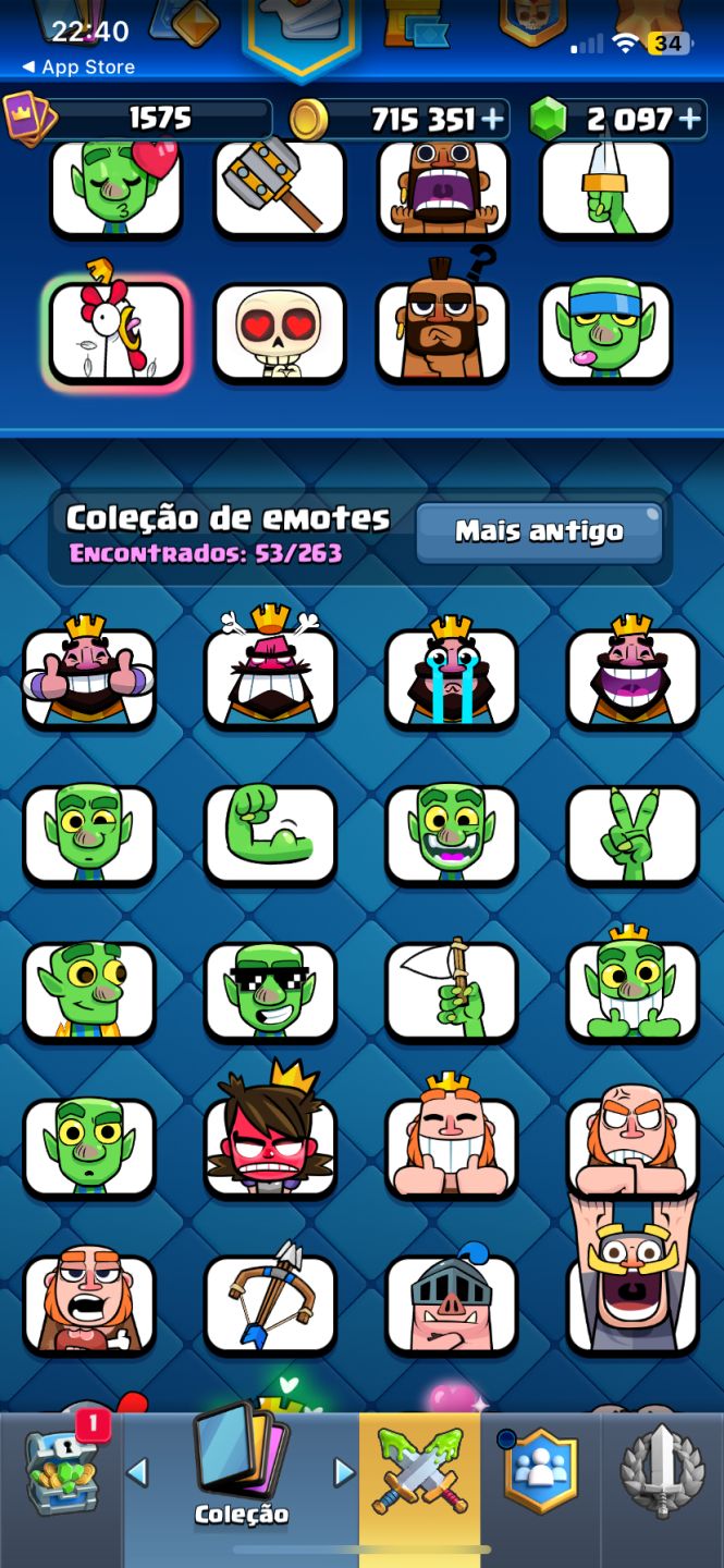 Conta de CR TOP
