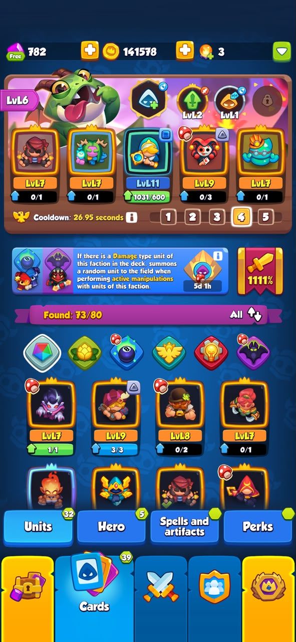CONTA RUSH ROYALE ÓTIMA PARA NOVOS JOGADORES.