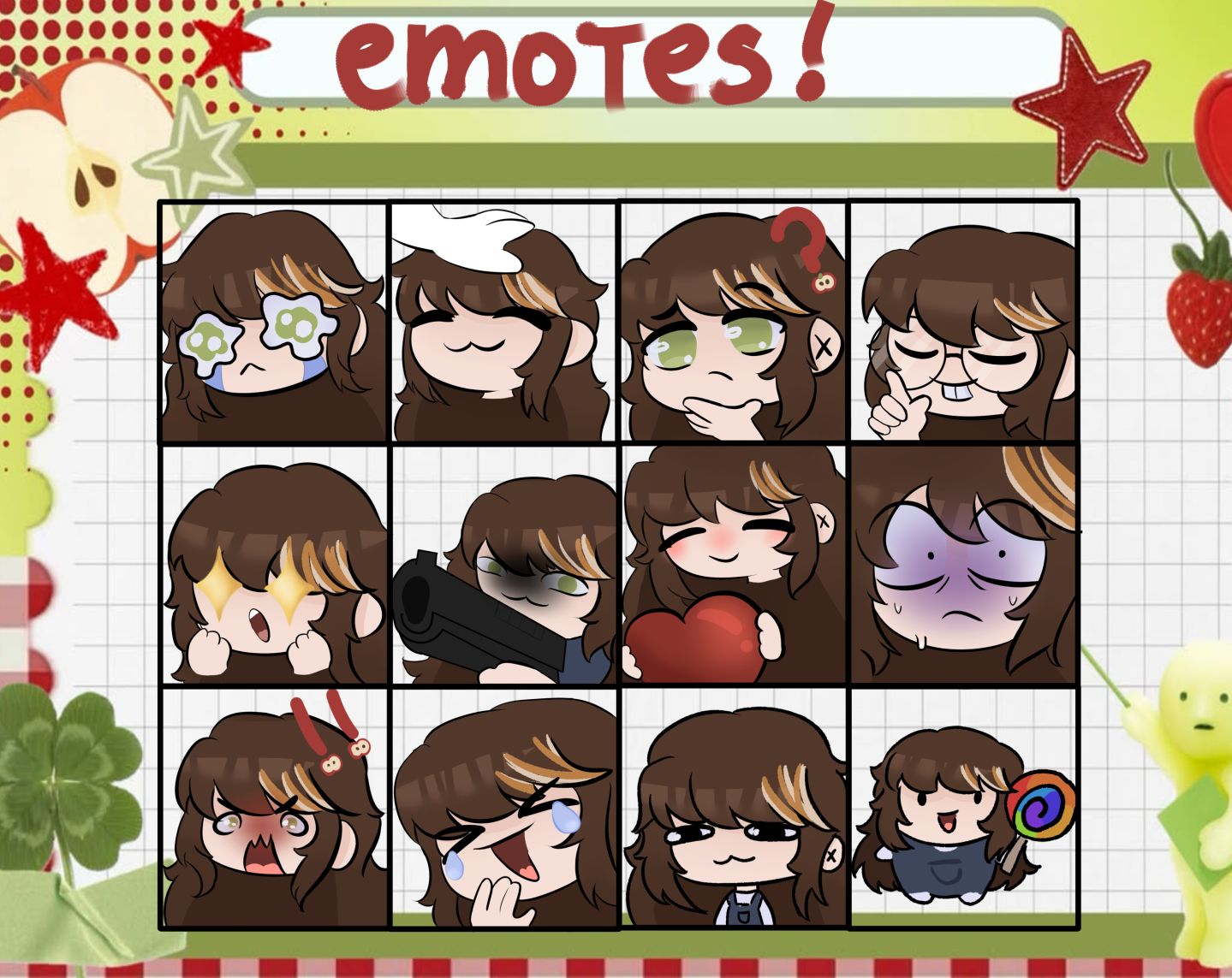 FAÇO SEUS EMOTES/EMOJIS PERSONALIZADOS PARA STREAMING/LIVES!!