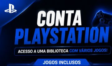 Conta Playstation com vários jogos