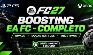 BOOSTING EA FC - ATENDIMENTO PS5 E XBOX