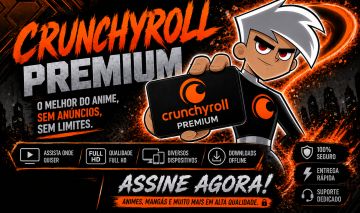 CRUNCHYROLL MEGA FAN! | CONTA PRIVADA!