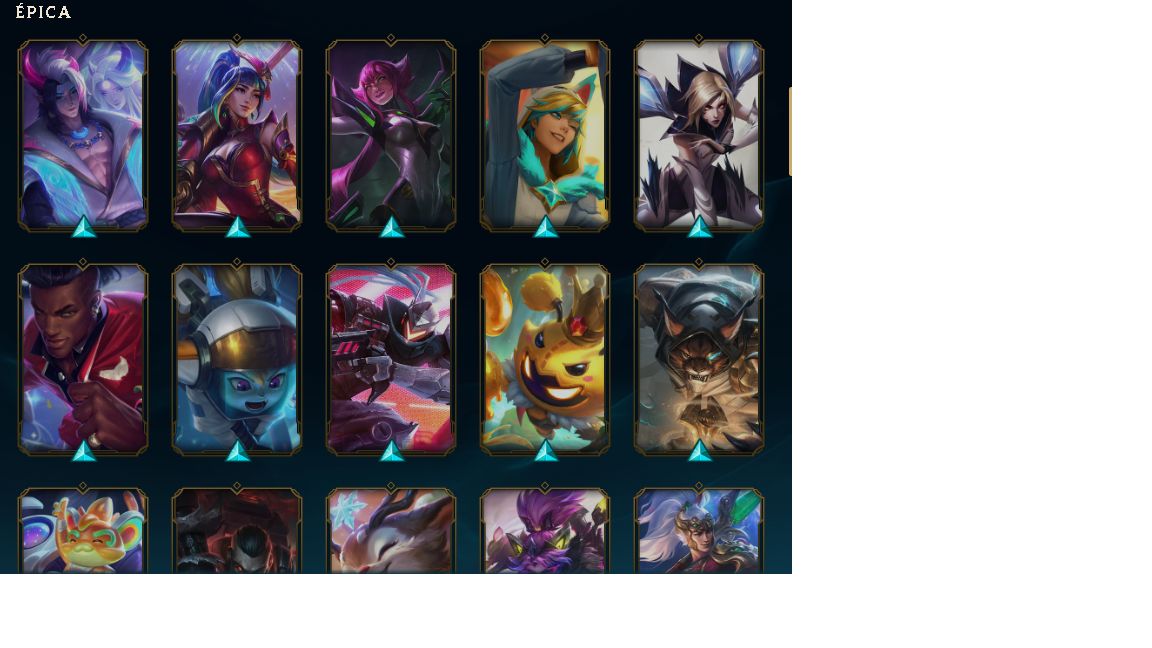 CONTA LEAGUE OF LEGENDS - ESMERALDA IV 67 SKINS 2 ULTIMATE lv89 upada a mão