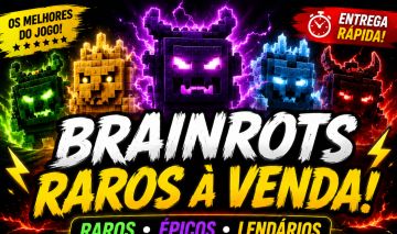 BRAINROTS RAROS À VENDA | ENTREGO NA HORA