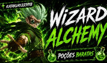 WIZARD ALCHEMY-POÇÕES BARATAS