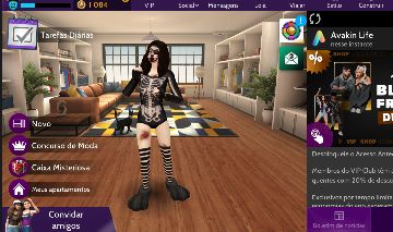 CONTA AVAKIN LIFE ANTIGA ESTILO DARK