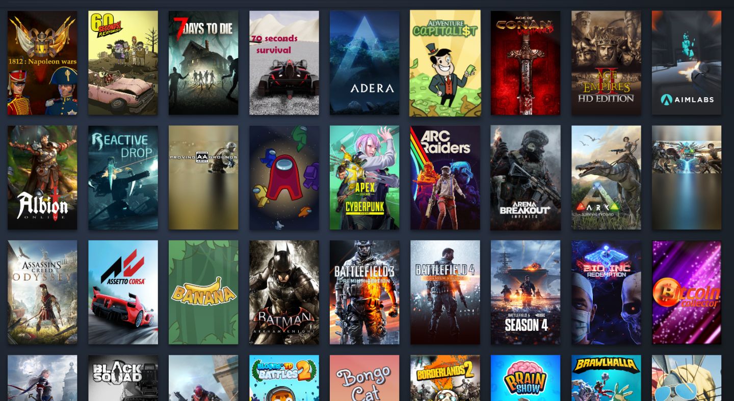 Steam Completa | Biblioteca avaliada em R$ 769