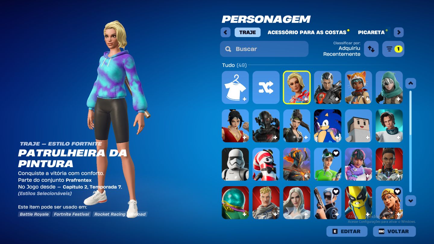 CONTA FORTNITE COMPLETA | SKINS RARAS | PASSE ATUAL!! | E VARIOS JOGOS !!