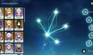 GENSHIN SkirkC5+bis, Escoffier, Durin, Thignari, Dehya, Keqing e+