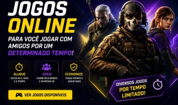 Aluguel de Jogos STEAM ONLINE para jogar com os amigos! (por 7 dias)