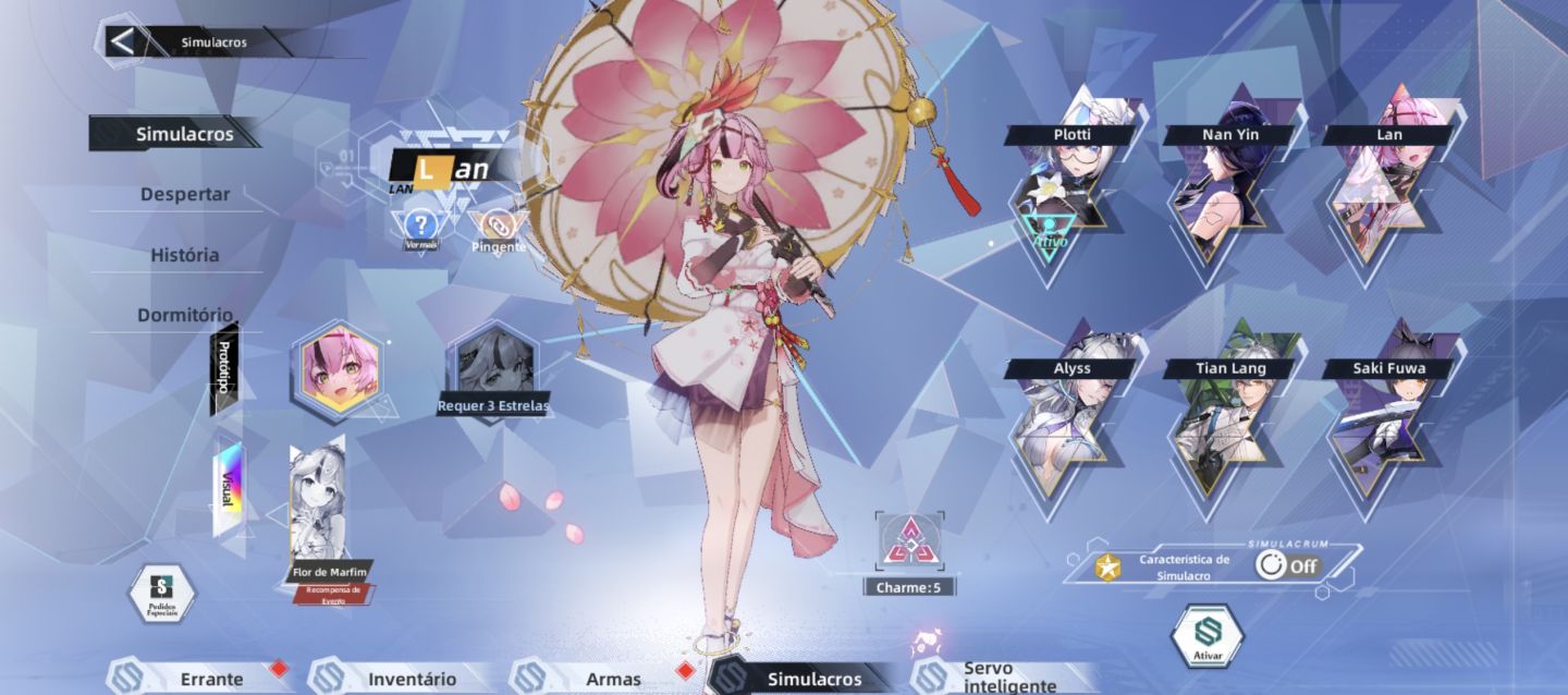 Tower of fantasy (conta antiga muito boa 2020)