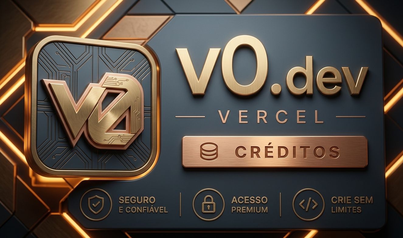 V0.dev (Vercel) | Contas com Créditos + Brinde