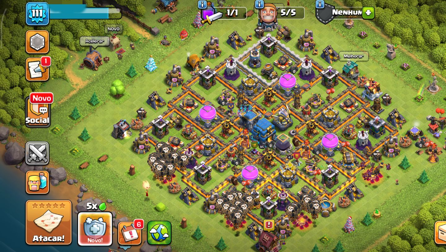 Supercell Completa | Clash Royale 10k+ | Clash of Clans CV12 | Brawl Stars 18k
