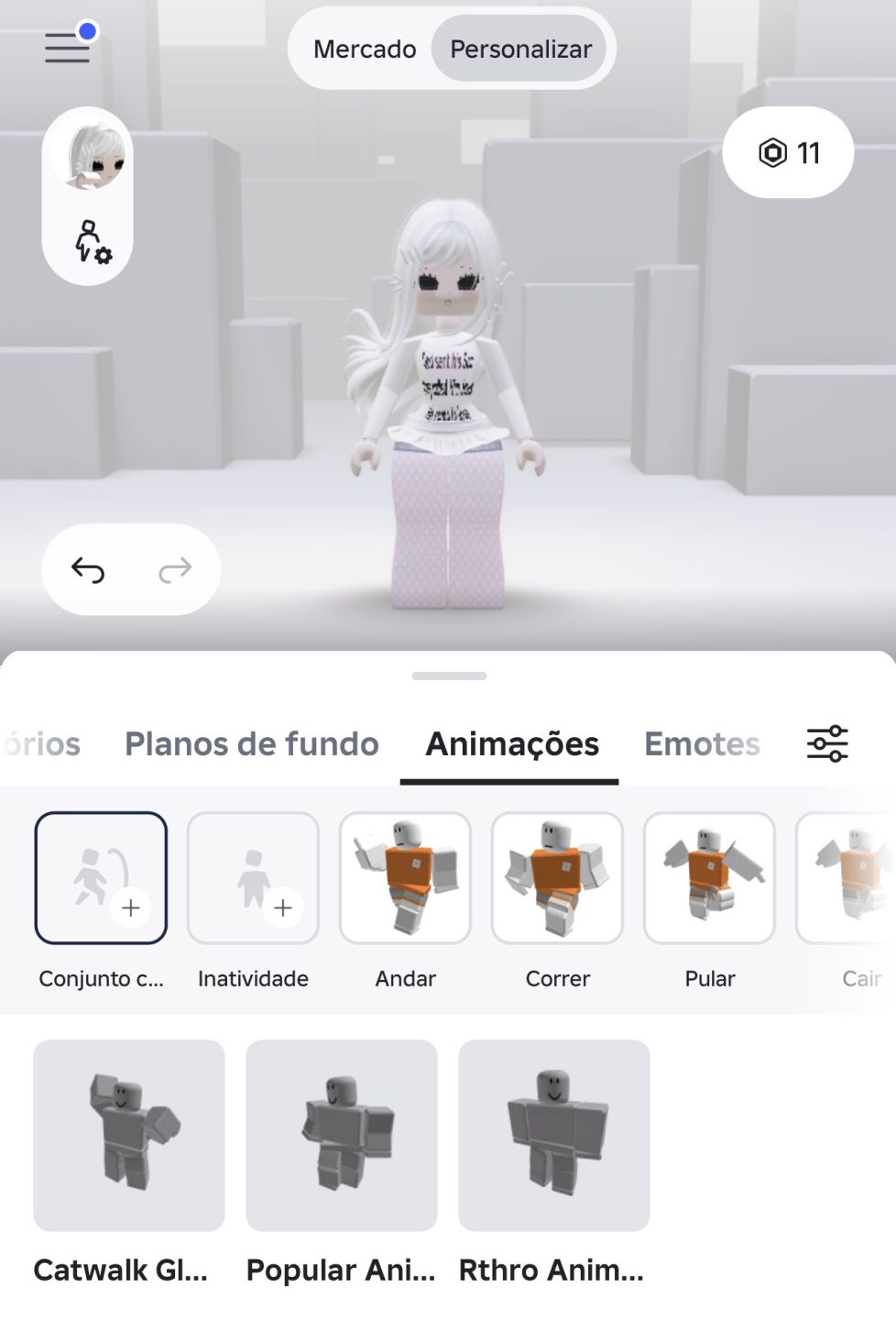 Conta Roblox Feminina!