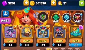 Conta Rush Royale único dono.