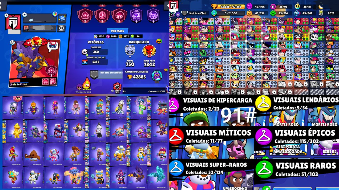 [90% OFF] CONTAS DE BRAWL STARS FULL ACESSO - ENTREGA AUTOMATICA - MELHOR PREÇO