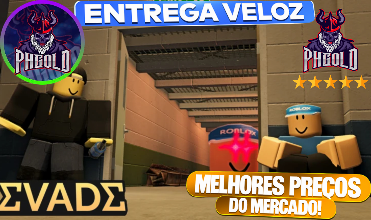 EVADE | GAMEPASS | MELHOR PREÇO DO MERCADO | MELHOR ATENDIMENTO | TOP!