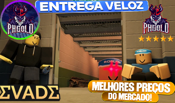 EVADE | GAMEPASS | MELHOR PREÇO DO MERCADO | MELHOR ATENDIMENTO | TOP!