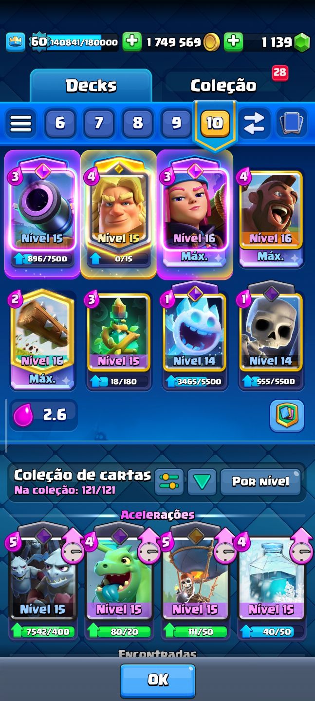 CONTAS DE BRAWL STARS + CLASH ROYALE MUITO UPADAS E RARAS!