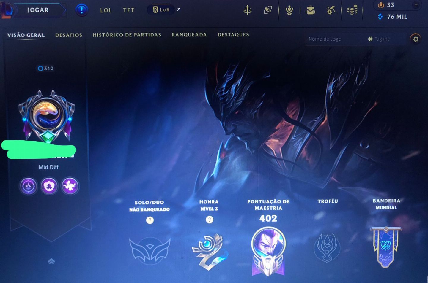 CONTA LOL 11 ANOS DE CRIAÇÃO