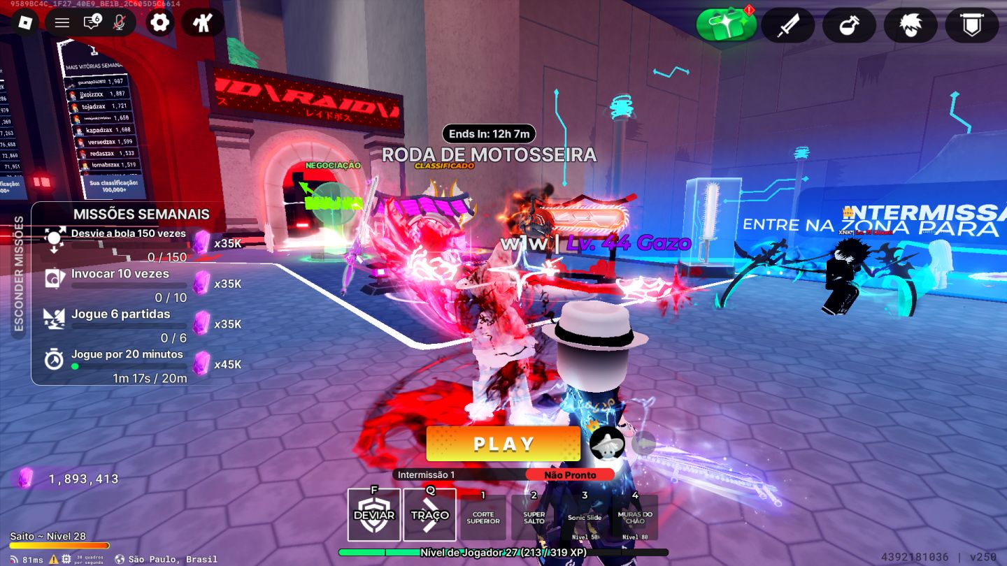 CONTA ROBLOX FOCADA EM BLOX FRUITS, ROUBE UM BAIRONT E BOLA DA MORTE