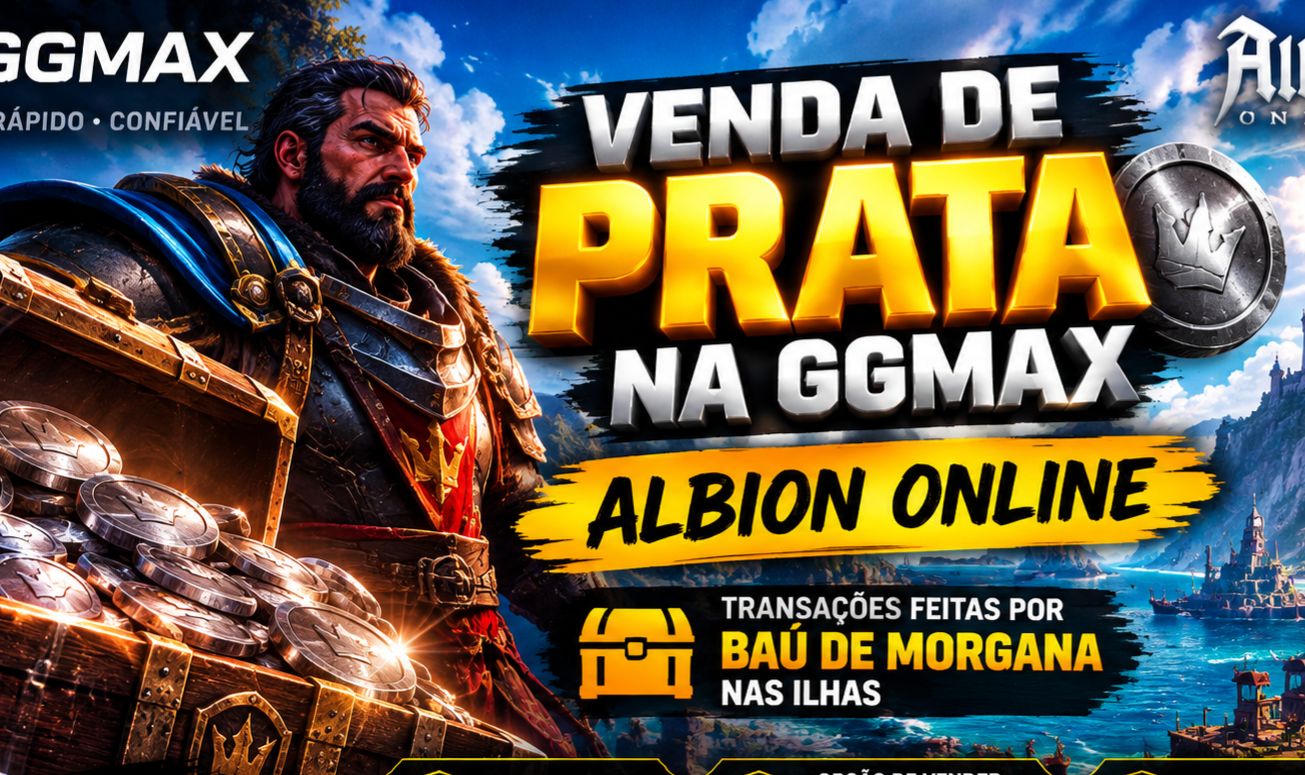 ALBION ONLINE PRATA-AMÉRICAS, EUROPA - Entrega Rápida por método baixo risco