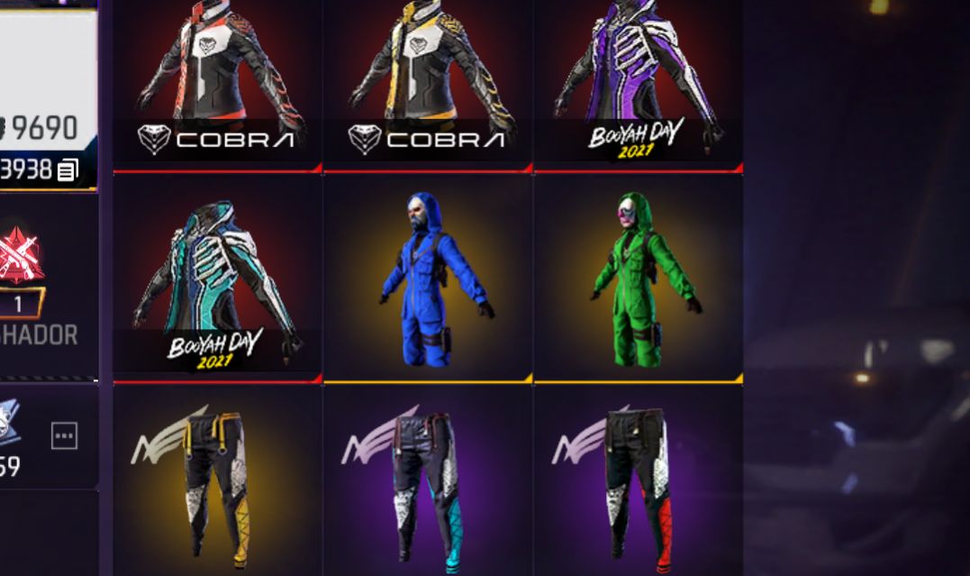 Conta free fire rara