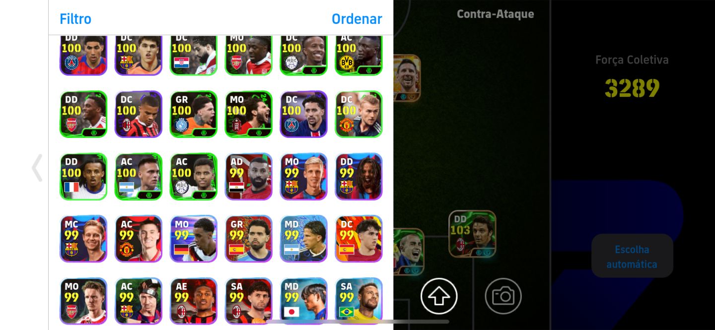 CONTA FULL! ROMÁRIO 106 + ZOLA BLITZ + MESSI 110 + VAN DER SAR + MBAPPE 106 E++!