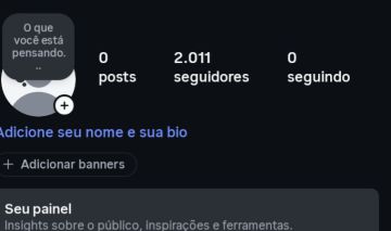 CONTA INSTAGRAM 2000 SEGUIDORES