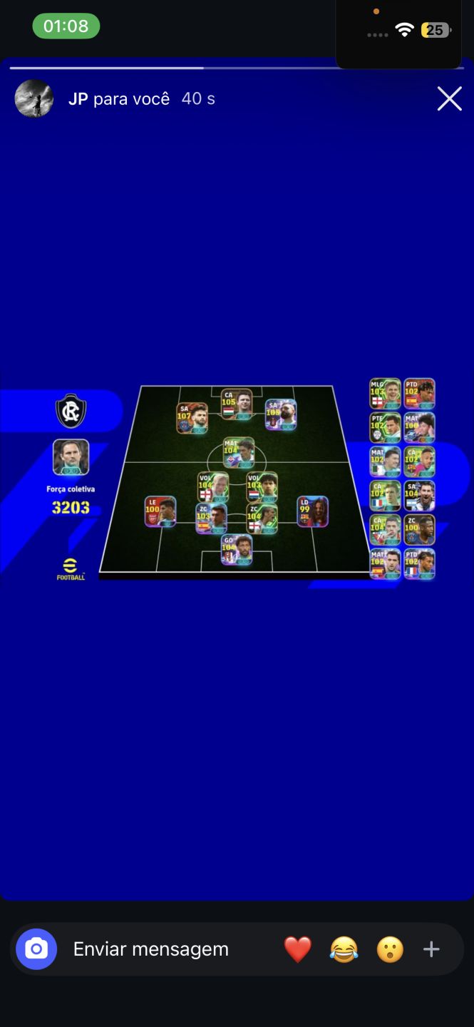 Conta de efootball braba Kvara big time