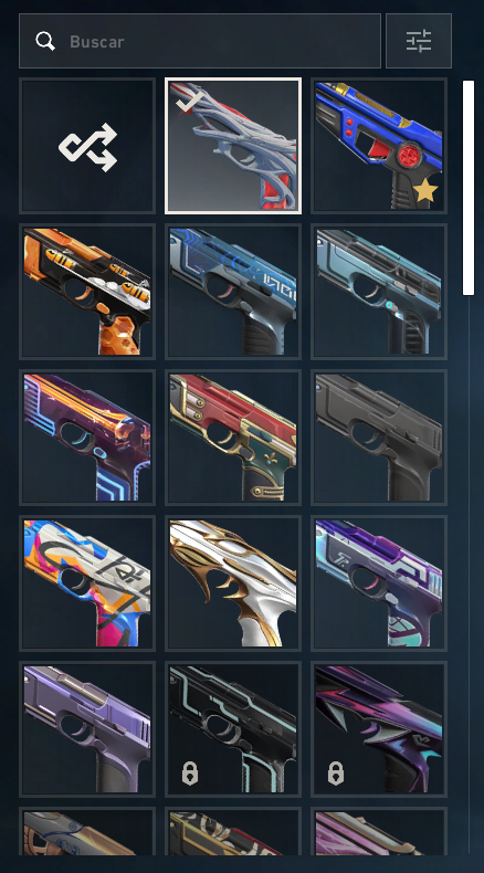 CONTA DE VALORANT OURO 3/PLATINA 1 - COM MUITAS SKINS!!