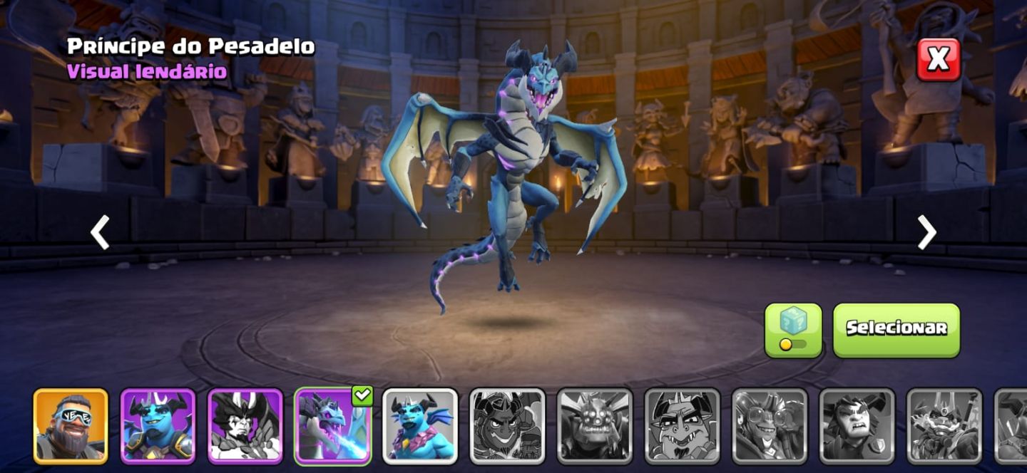 CV18 90% FULL VARIAS SKINS