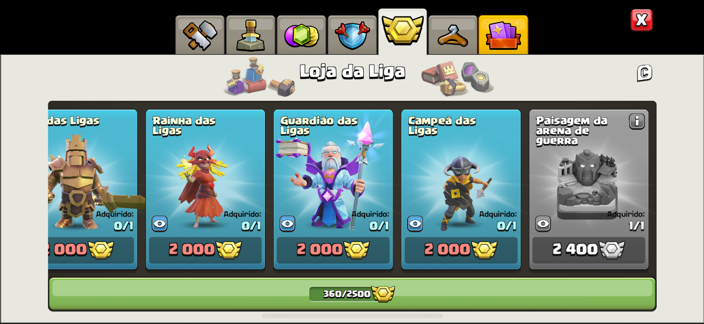 CONTA CLASH OF CLANS - NÍVEL 240 / CV17 FULL