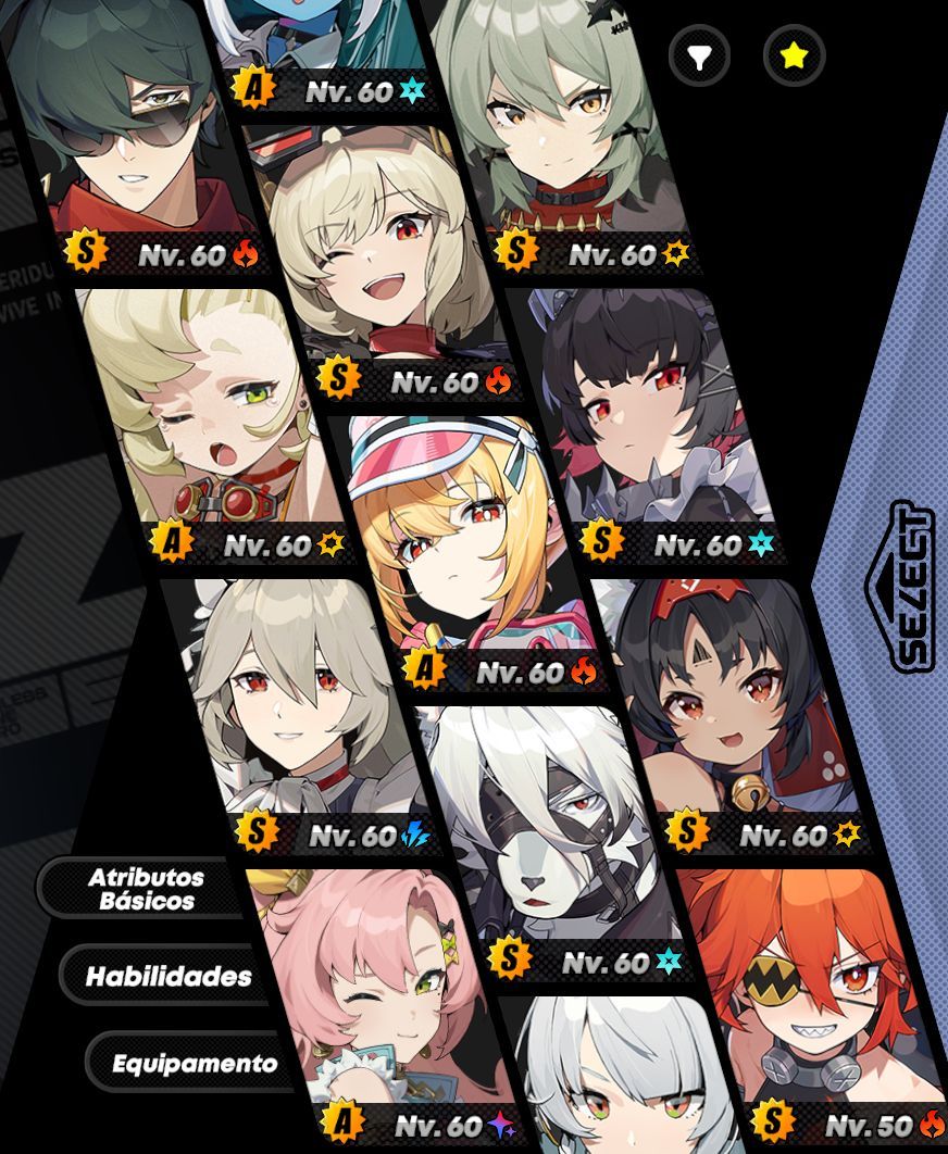 Conta ENDGAME Honkai Star Rail (HSR) + Zenless Zone Zero (ZZZ) Valor negociável!