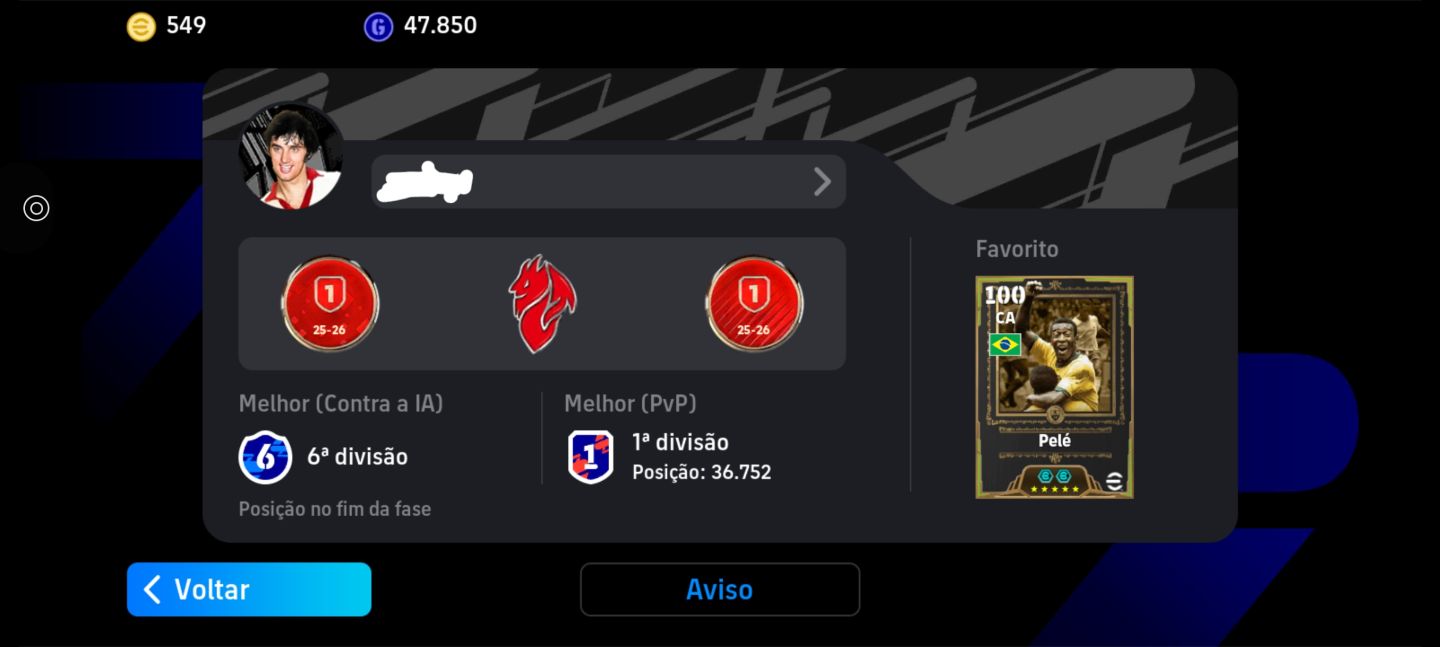 CONTA DE EFOOTBALL 3305 MUITO BRABA PRA VOCÊ POR UM OTIMO PREÇO