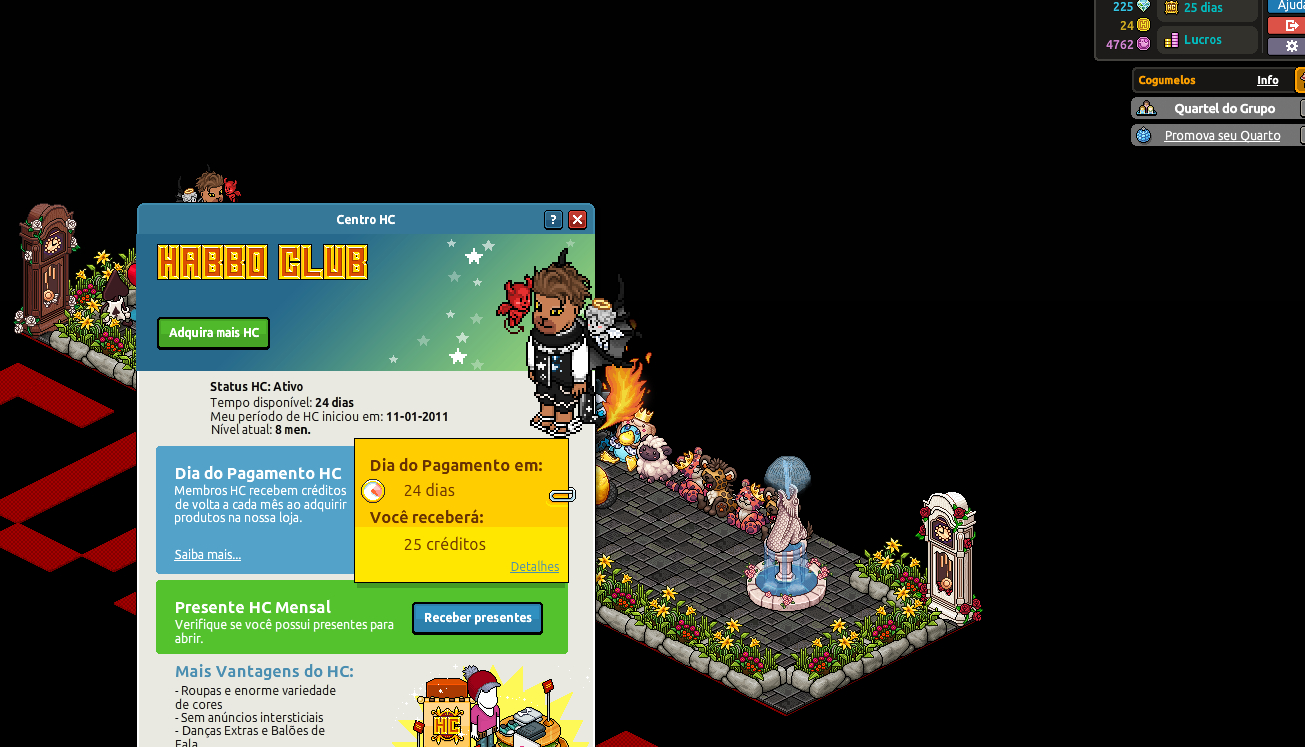 CONTA HABBO BR ( UNICO DONO, COM VISU RAROS, PLACAR ALTO, ETC)