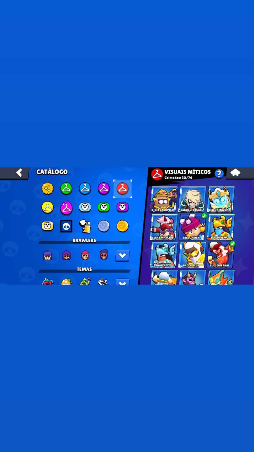 CONTA BRAWL STARS FULL ACESSO