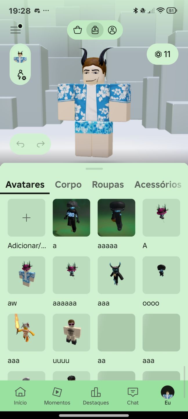 CONTA COM 18K DE ROBUX GASTOS NO INV