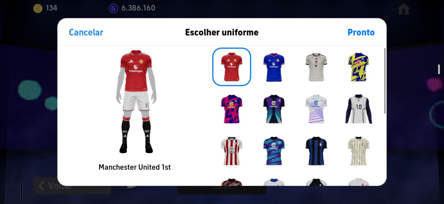 Conta de EFootball full épicos e custo benefício!!