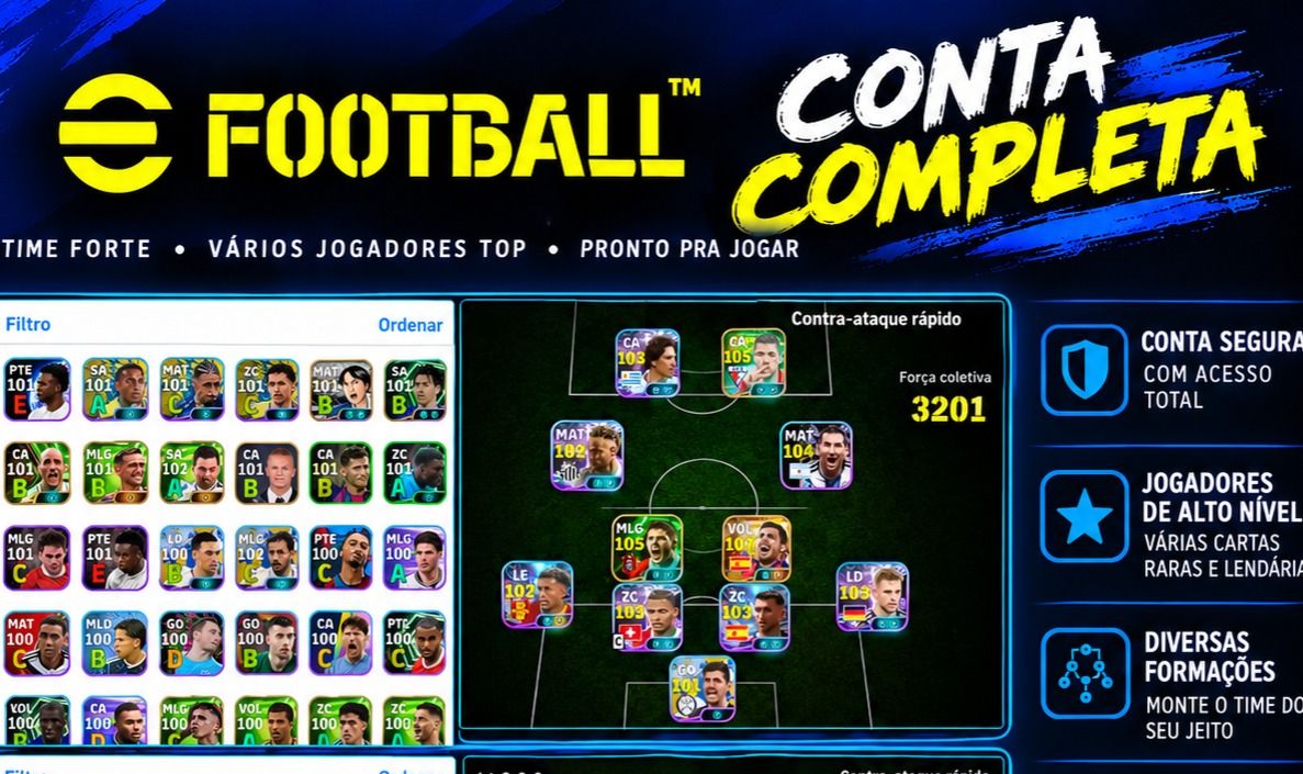 CONTA EFOOTBALL A VENDA!! 3201 De Força