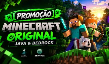 [PROMOÇÃO] MINECRAFT ORIGINAL JAVA & BEDROCK