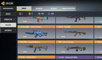 Conta COD MOBILE COM SKINS RARAS ! login via Activision