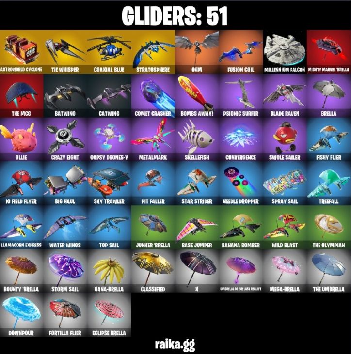 Conta fotnite com skins raras