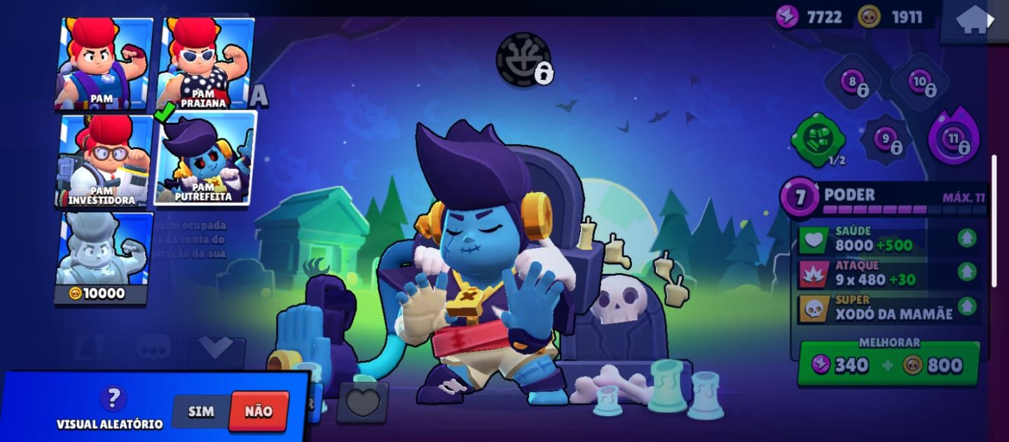 CONTA BRAWL STARS 12.6K+ TROFÉUS